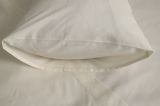 Set Completo Letto Singolo Bianco Panna 50% Cotone 50% Poliestere , Lavabile in Lavatrice - Sapatalo Luxury