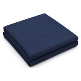 Set Completo Letto Singolo blu 50% Cotone 50% Poliestere, Lavabile in Lavatrice - Sapatalo Luxury