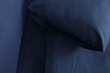 Set Completo Letto Singolo blu 50% Cotone 50% Poliestere, Lavabile in Lavatrice - Sapatalo Luxury