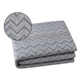 Set Completo Letto Singolo Grigio blu Percalle 170 Fili in Cotone Pettinato e Mercerizzato, Lavabile in Lavatrice - Rosose Luxury