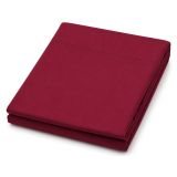 Set Completo Letto Singolo Rosso 50% Cotone 50% Poliestere, Lavabile in Lavatrice - Sapatalo Luxury