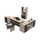 Set da ufficio Hilda, Quercia e Nero