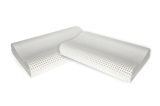 Set di 2 guanciali Origano, Made in Italy, 70x41 h12 cm, Bianco