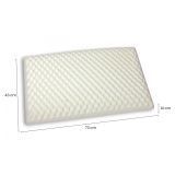 Set di 2 guanciali Ruta, Made in Italy, 73x43 h14 cm, Bianco