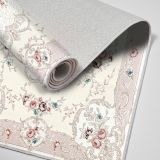 Set di 2 tappeti da bagno Michigan City, 100x60 cm, Delicatezza avorio