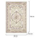 Set di 2 tappeti da bagno Michigan City, 100x60 cm, Eleganza dorata