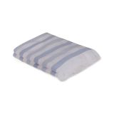 Set di 2 teli mare Beachwood, 70x140 cm, Blu e Bianco
