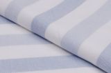 Set di 2 teli mare Beachwood, 70x140 cm, Blu e Bianco