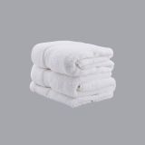 Set di 3 asciugamani Lewiston, 70x140 cm, Bianco