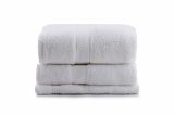Set di 3 asciugamani Lewiston, 70x140 cm, Bianco