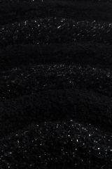 Set di 3 tappeti da bagno Bedford, 100x60 cm, Nero