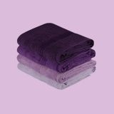 Set di 4 asciugamani Urbandale, 70x140 cm, Viola