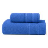 Set di Asciugamani Azzurro 100% Cotone Egiziano Pettinato e Mercerizzato set da 5 - Saleneba Luxury
