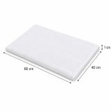Set di Asciugamani Bianco 100% Cotone Egiziano Pettinato e Mercerizzato set da 16 - Saleneba Luxury