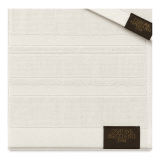 Set di Asciugamani Bianco Crema 100% Cotone Egiziano Pettinato e Mercerizzato set da 15 - Saleneba Luxury