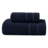 Set di Asciugamani blu 100% Cotone Egiziano Pettinato e Mercerizzato set da 7 - Saleneba Luxury