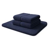 Set di Asciugamani blu 100% Puro Cotone set da 2 - Sanenere Luxury