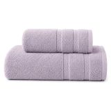 Set di Asciugamani Viola Lilla 100% Cotone Egiziano Pettinato e Mercerizzato set da 10 - Saleneba Luxury