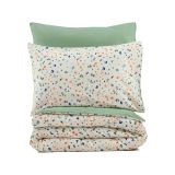 Set di copripiumino matrimoniale e 2 federe Bazetta, 240x220 cm, Misura copricuscini: 60x60 cm
