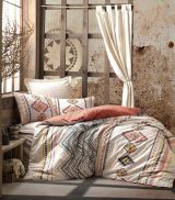 Set di copripiumino matrimoniale e 2 federe Grand River, Multicolore, 260x220 cm