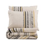 Set di copripiumino matrimoniale e 2 federe Kirtland, 240x220 cm, Misura copricuscini: 60x60 cm