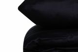 Set di copripiumino matrimoniale e 2 federe Wickliffe, 240x220 cm, Blu scuro