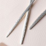 Set Posate Argento Opaco set da 36 Sfumatura Colore Struttura Opaco, Adatto per Lavastoviglie - Nimava
