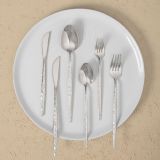 Set Posate Argento set da 36 Adatto per Lavastoviglie, - Nimalapa