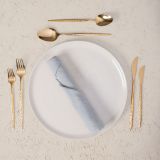 Set Posate oro set da 36 Adatto per Lavastoviglie, - Nimesira