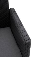 Set salotto da esterno Nepean, 113x65 h74 cm, Antracite