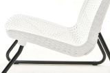 Set salotto esterno 2 poltrone 1 tavolino bianco - Canmore