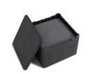 Set salotto esterno 2 poltrone e 1 divano antracite - Barrhead
