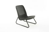 Set salotto esterno 2 posti e 1 tavolo antracite - Canmore