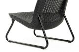 Set salotto esterno 2 posti e 1 tavolo antracite - Canmore
