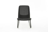 Set salotto esterno 2 posti e 1 tavolo antracite - Canmore