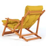 Set Tavolo e Sedie Giallo 2 Posti Dimensione Tavolo 40x40h40 cm, Dimensione Seduta 66x48h112 cm - Biagio