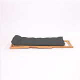 Set Tavolo e Sedie Giallo 2 Posti Dimensione Tavolo 40x40h40 cm, Dimensione Seduta 66x48h113 cm - Biagio