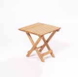 Set Tavolo e Sedie Marrone Bianco Crema 2 Posti Dimensione Seduta 59x44h90 cm, Dimensione Tavolo 40x40h40 cm - Leni