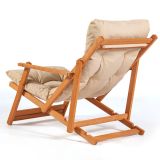 Set Tavolo e Sedie Marrone Bianco Crema 2 Posti Dimensione Seduta 66x48h114 cm, Dimensione Tavolo 40x40h40 cm - Biagio
