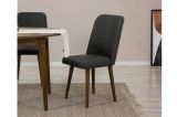 Set tavolo rotondo allungabile e 2 sedie imbottite - Bee