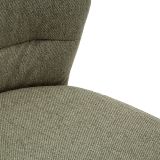 Sgabello Verde Nero Imbottito Colore Struttura Nero 52x59x108h cm, Materiale Struttura in Legno Nobilitato - Guadal