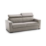 Sofà design tortora 200x95x85h cm - Schiavo
