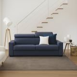 Sofà elegante blu 180x95x85h cm - Aggius