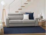 Sofà sfoderabile grigio 160x95x85h cm - Aggius
