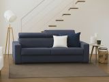 Sofa 3 posti blu 200x95x85h cm - Vigolana