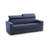 Sofa design blu 220x95x85h cm - Matrice