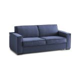 Sofa sfoderabile blu 220x95x90h cm - Diopside