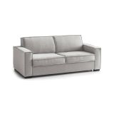 Sofa sfoderabile grigio 220x95x90h cm - Diopside