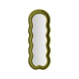 Specchio a muro nuvola verde 60x160h cm - Marylin