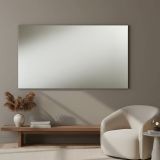 Specchio antracite 120x65h cm - Cile